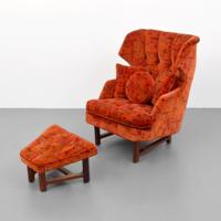 Edward Wormley Lounge Chair & Ottoman - Sold for $6,875 on 03-03-2018 (Lot 444).jpg